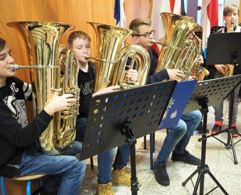 Weihnachtskonzert der Bläserklassen