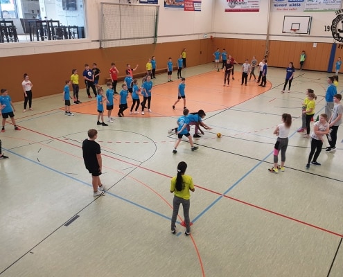 Völkerballturnier in der Jahnschule in Hünfeld