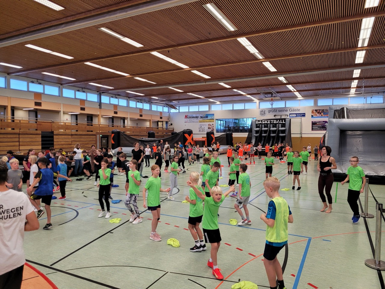 Sportevent der Jahrgangsstufen 5 und 6 – Jahnschule Hünfeld