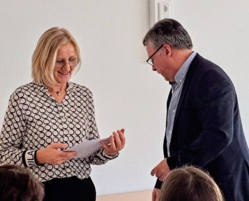 Verabschiedung Frau Hoffmann