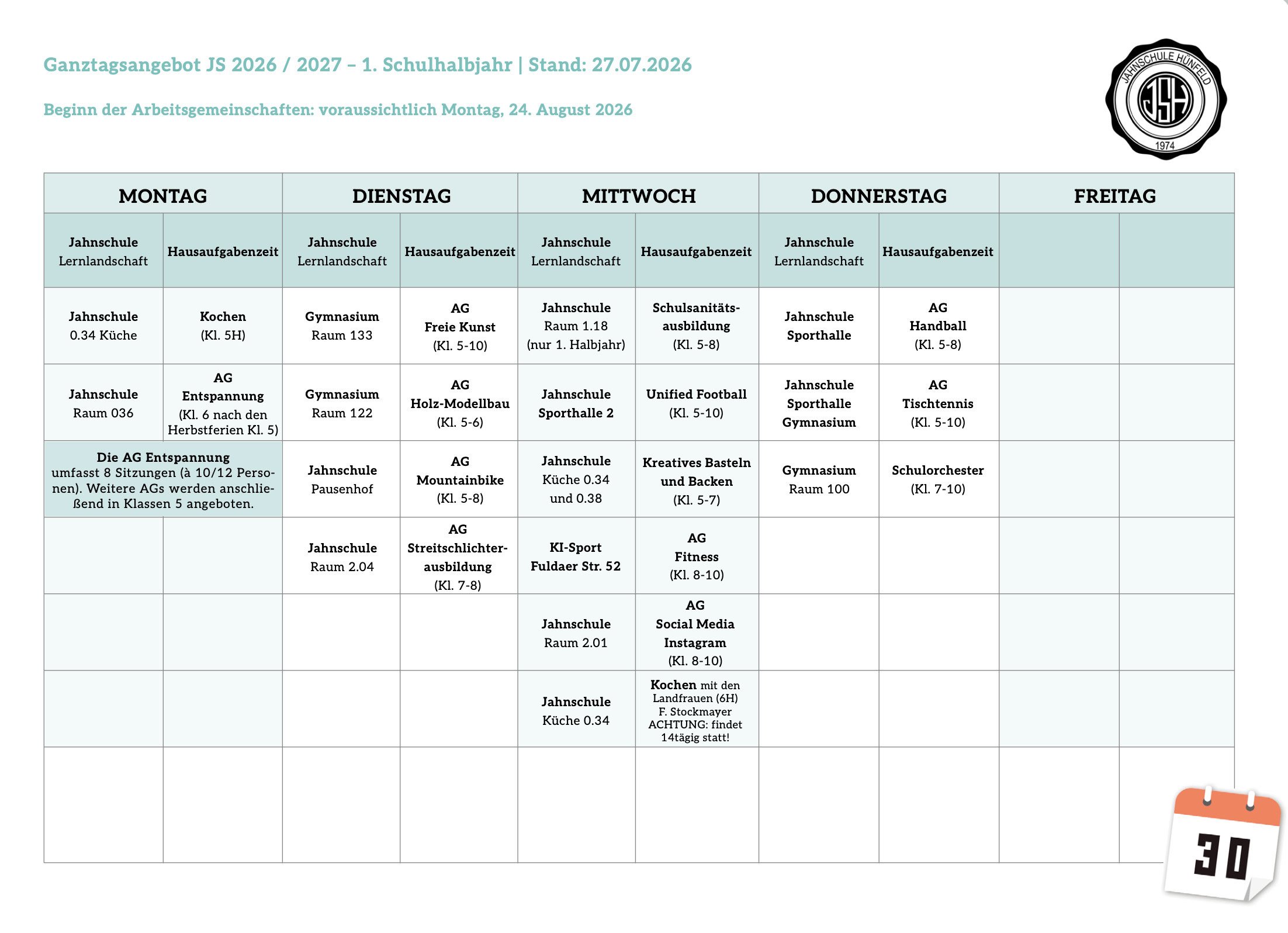 Ganztagsangebot-Wochenplan2026-2027-1HJ