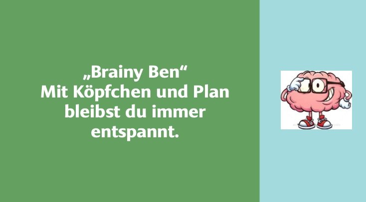 Klassenstufe 5_Projekt Stressprävention - Brainy Ben