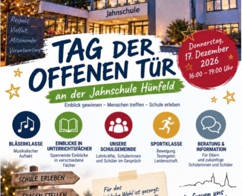 Flyer Tag der offenen Tür