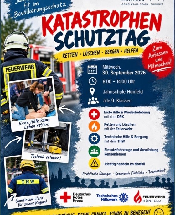 Flyer Katastrophenschutztag am 30.9.26